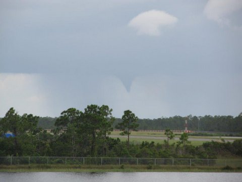 Funnel Cloud, Indiantown, FL, May 2013